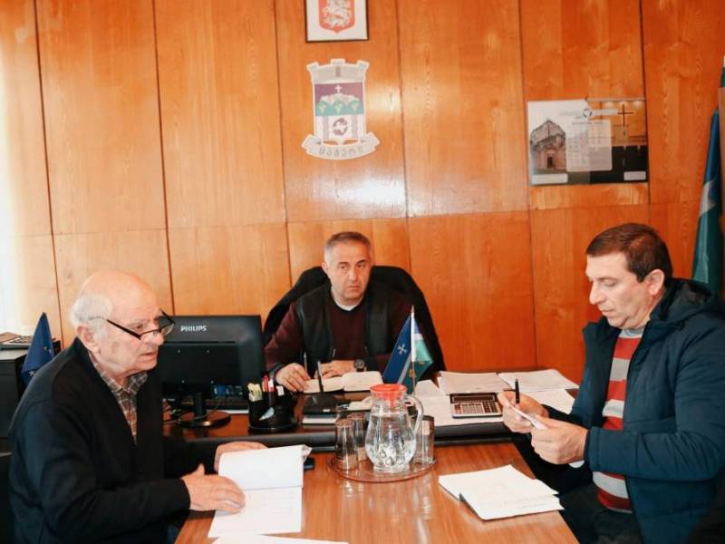 ცაგერის მუნიციპალიტეტის მერიაში ჩატარდა ,,ნარჩენების მართვის სამუშაო ჯგუფის" სხდომა